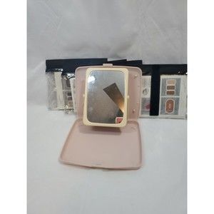 Vintage Mary Kay Double Sided Mirror Tray Compact With Samples  Read Description